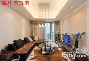 星雨華府小區租房 二室二廳豪裝房源，萬達旁拎包即住